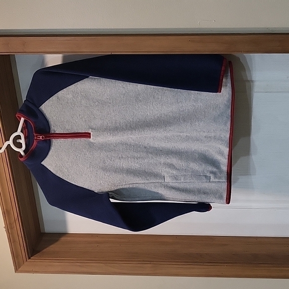 𝅺NWT Crazy 8 1/4 Zip Fleece Pullover Sweatshirt Size 10-12 - Picture 1 of 7